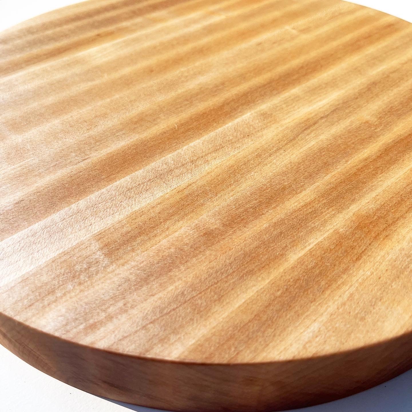 Round Maple Charcuterie / Cutting Board (CH3)