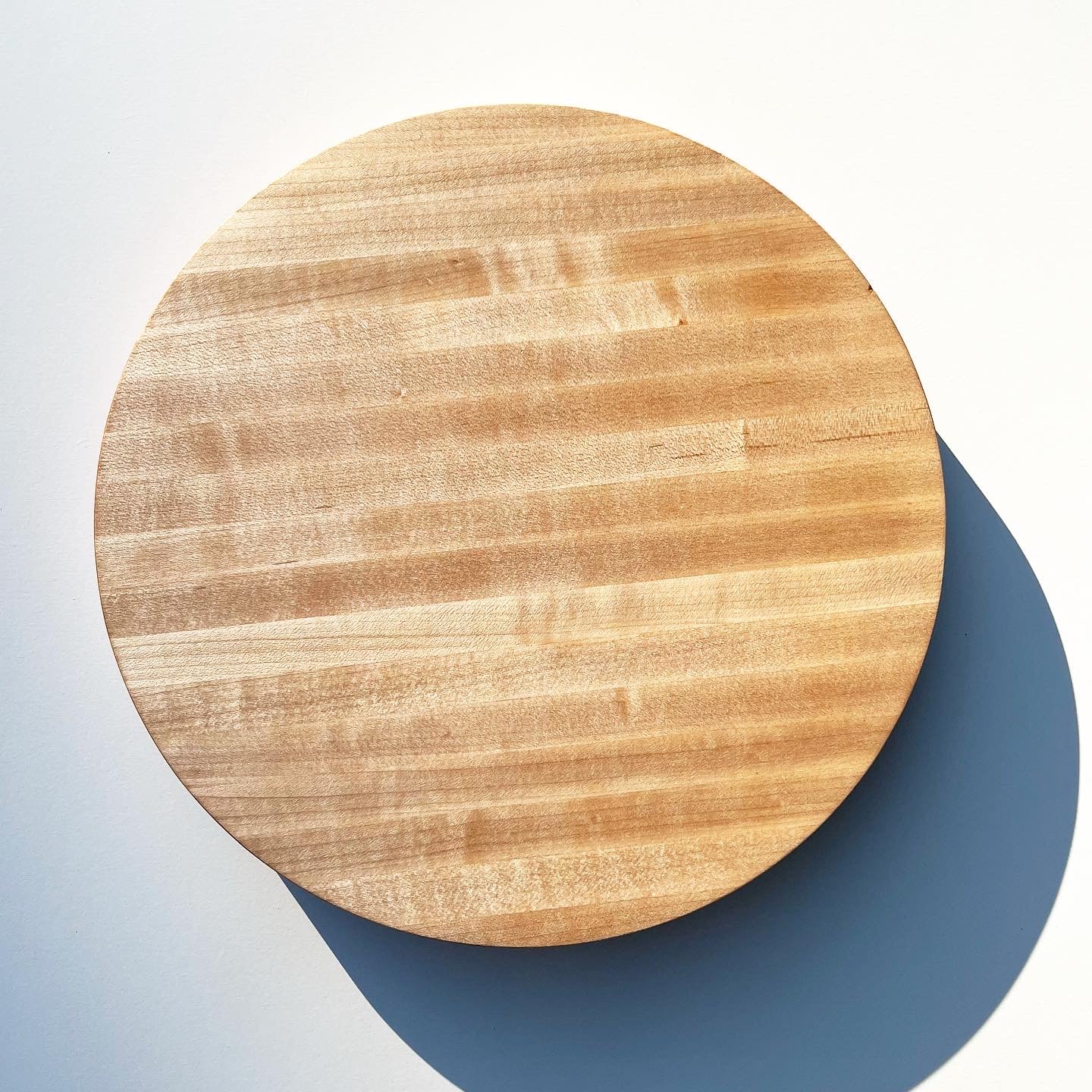 Round Maple Charcuterie / Cutting Board (CH3)